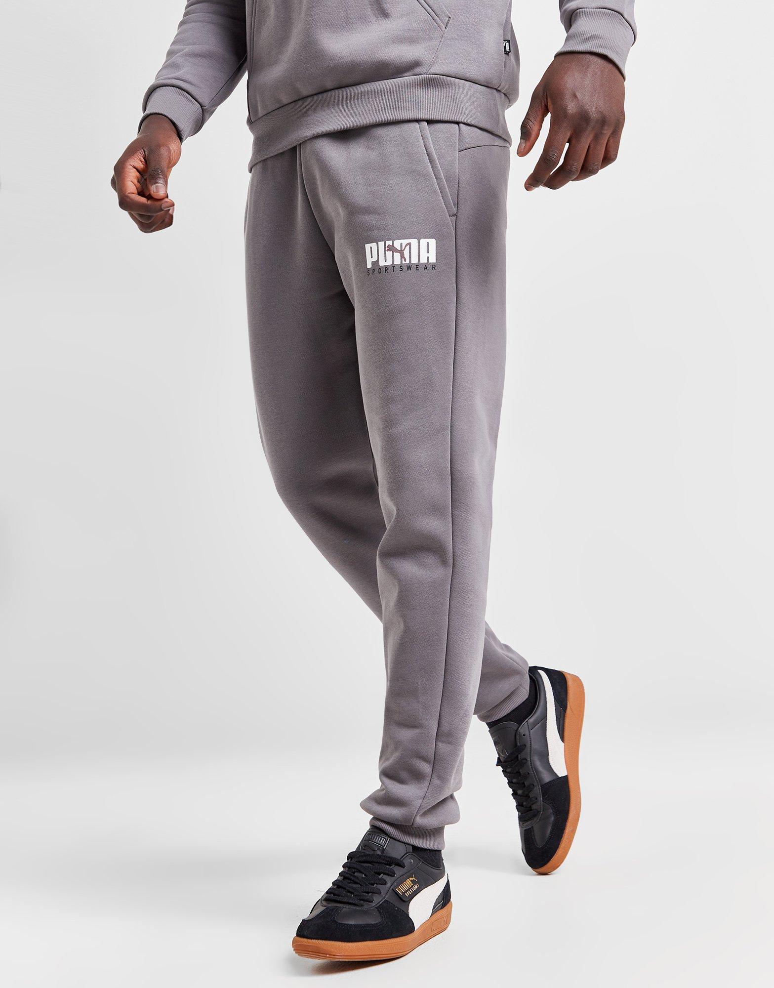 Grey Puma Core Fleece Joggers - JD Sports NZ