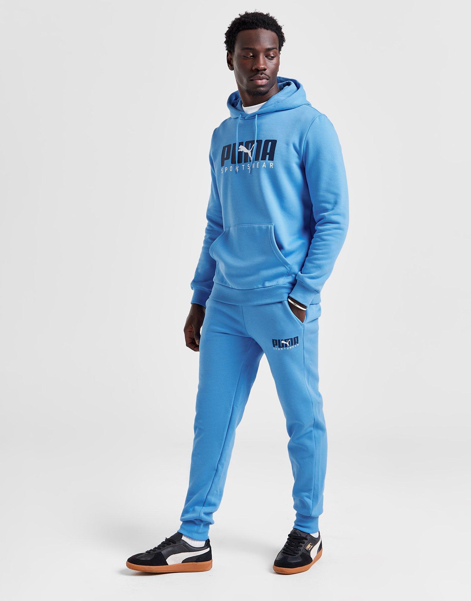 Ensemble de sport sweat + pantalon Puma' - 2 pièces - Bleu