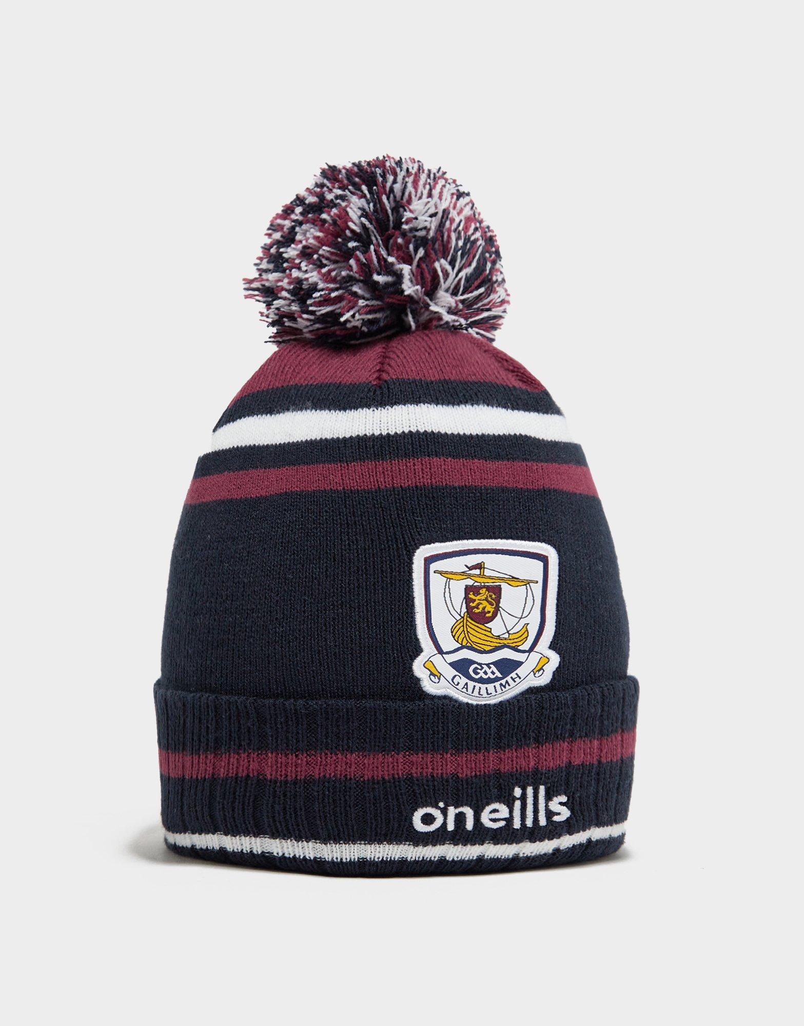 O'Neills Galway GAA Rockway Bobble Hat Junior