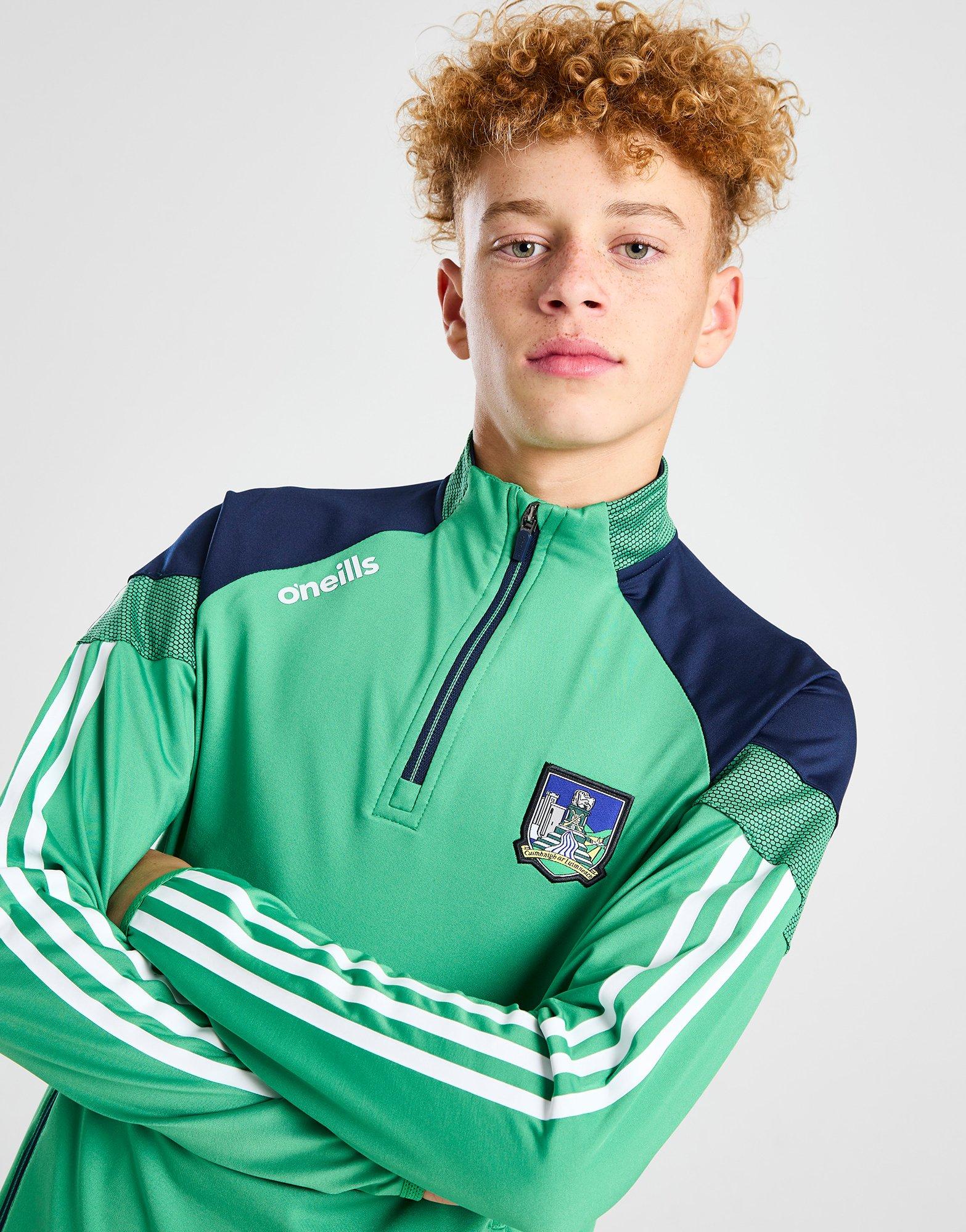 O'Neills Limerick GAA Rockway 1/2 Zip Top Junior