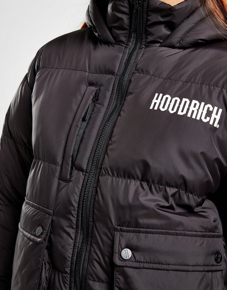 Black Hoodrich Puffer Jacket | JD Sports UK