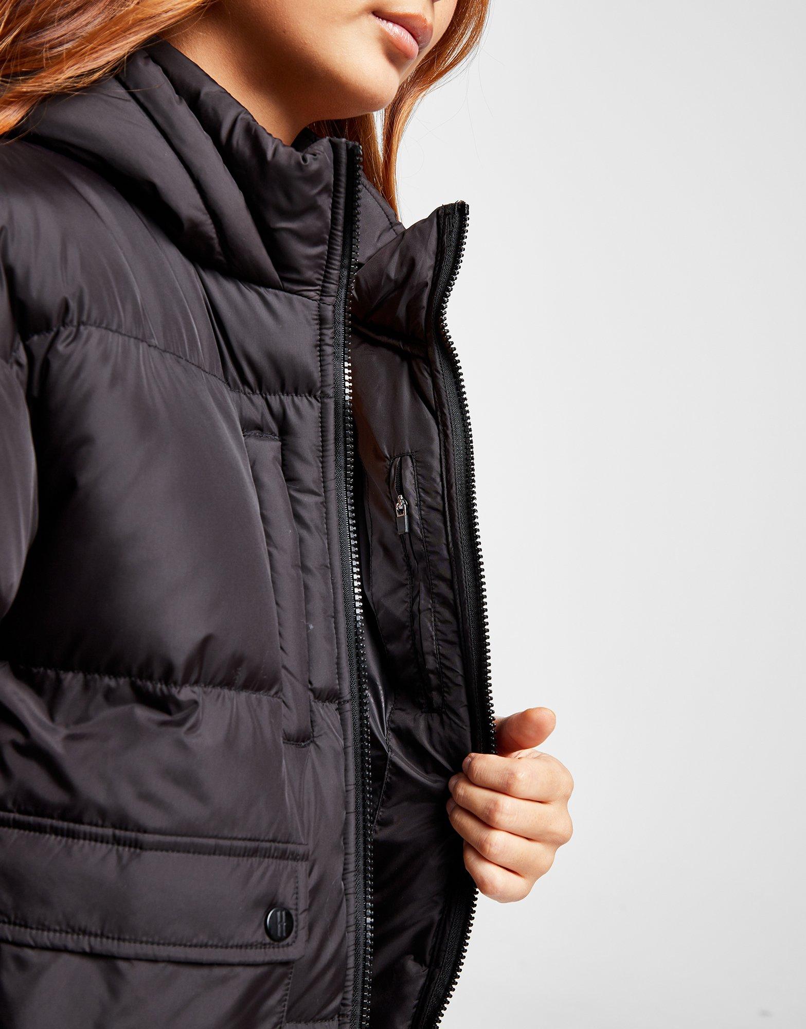 Black Hoodrich Short Puffer Jacket  JD Sports Global - JD Sports Global