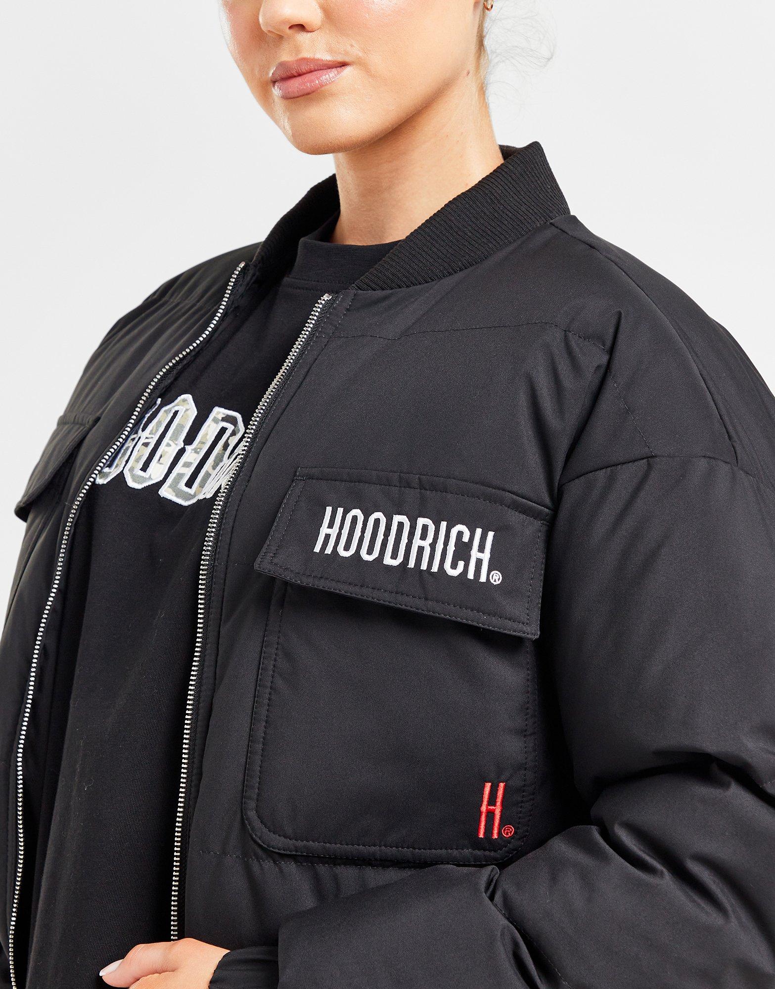 Black Hoodrich Combat Bomber Jacket JD Sports Malaysia