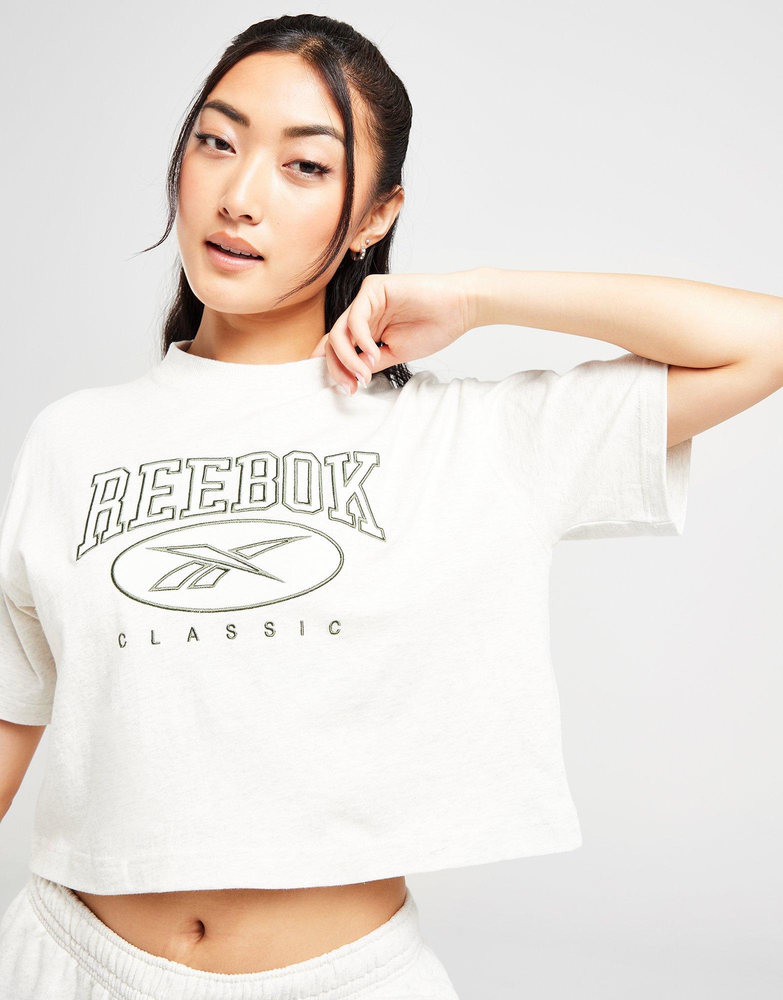 Reebok classic crop top sale