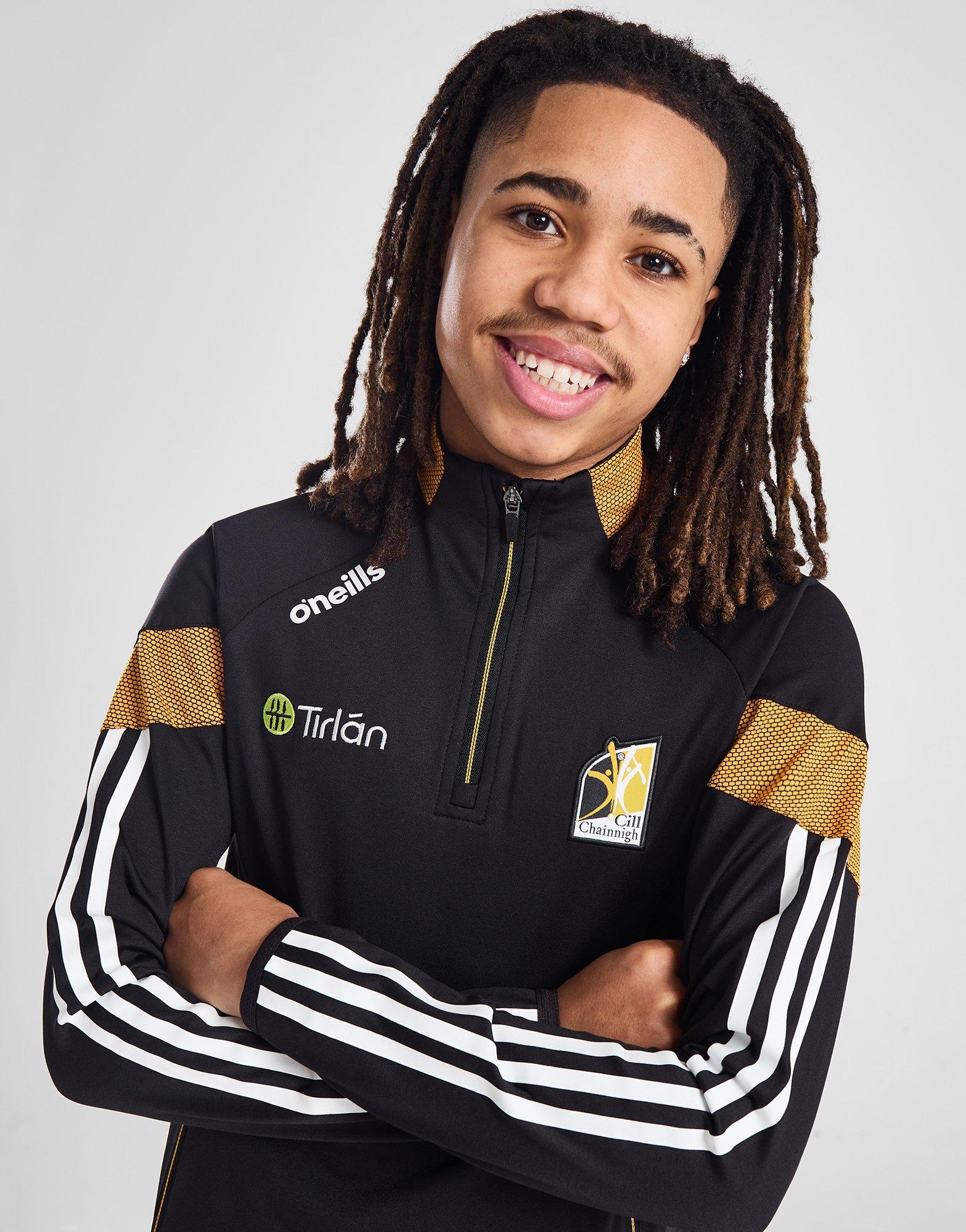 O'Neills Kilkenny GAA Rockway 1/2 Zip Top Junior