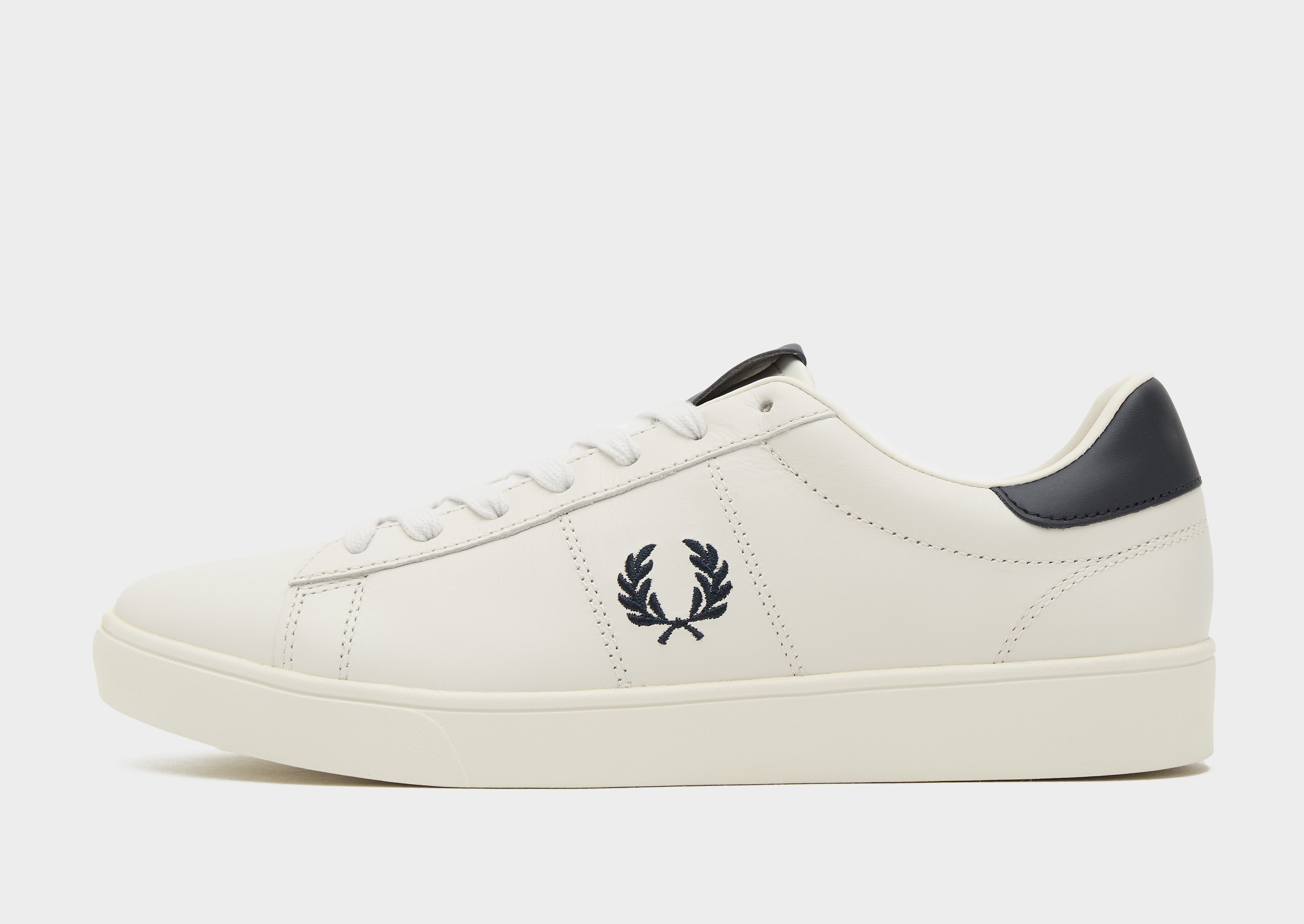 Fred perry leather plimsolls sales