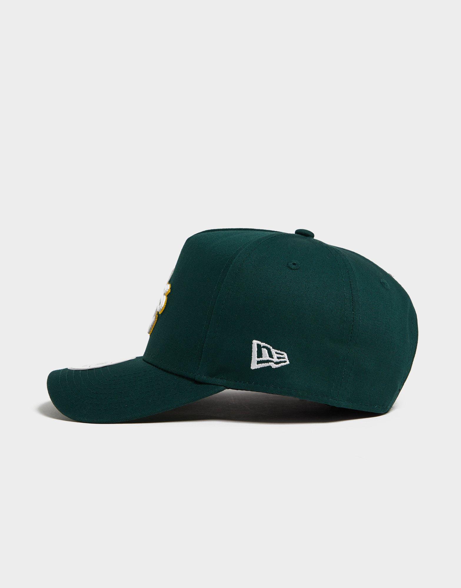 Green New Era MLB Oakland Athletics 9FORTY Side Patch Cap