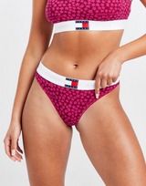 Tommy Jeans Heritage Logo Print Thong