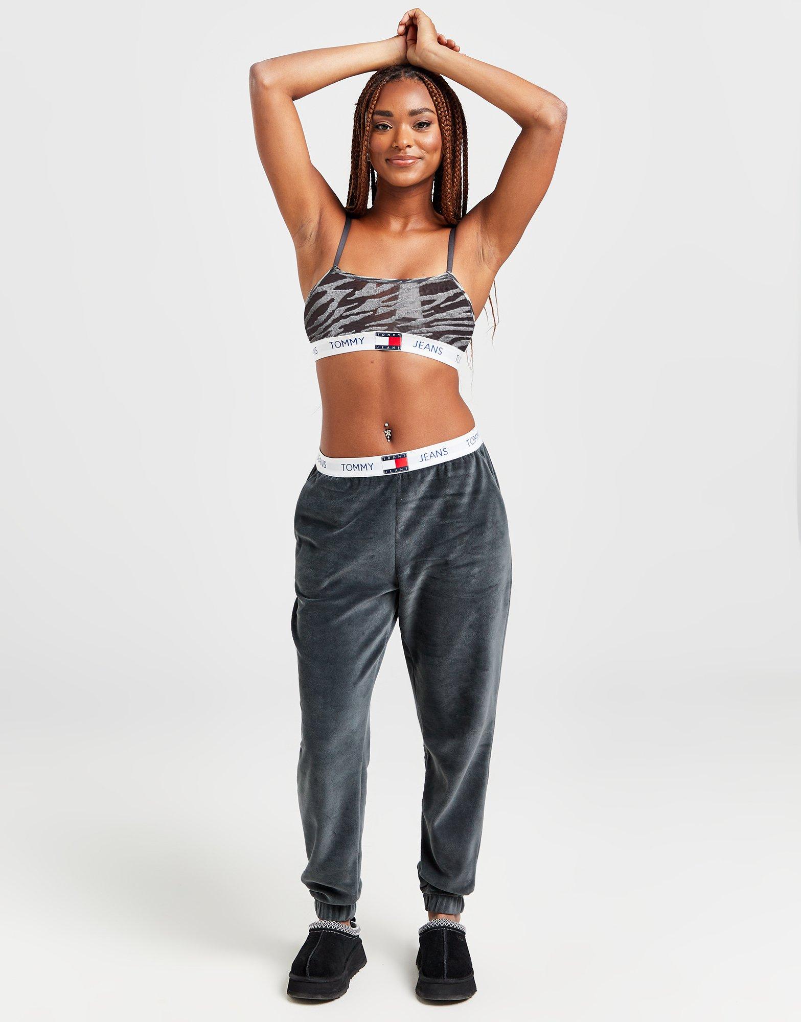 Tommy Jeans Velour Bandeau Bralette