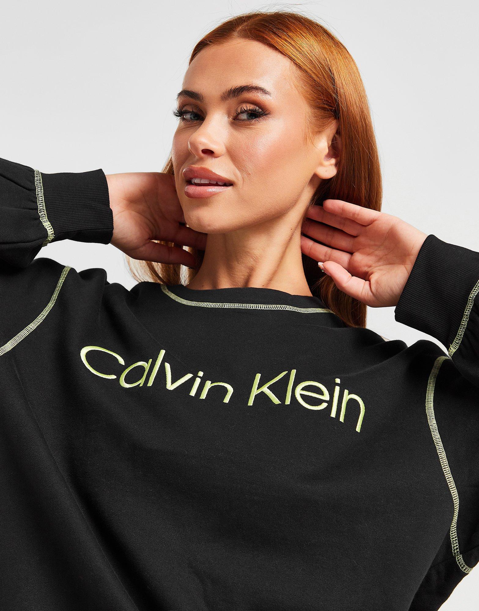 Black Calvin Klein Future Shift Crew Sweatshirt