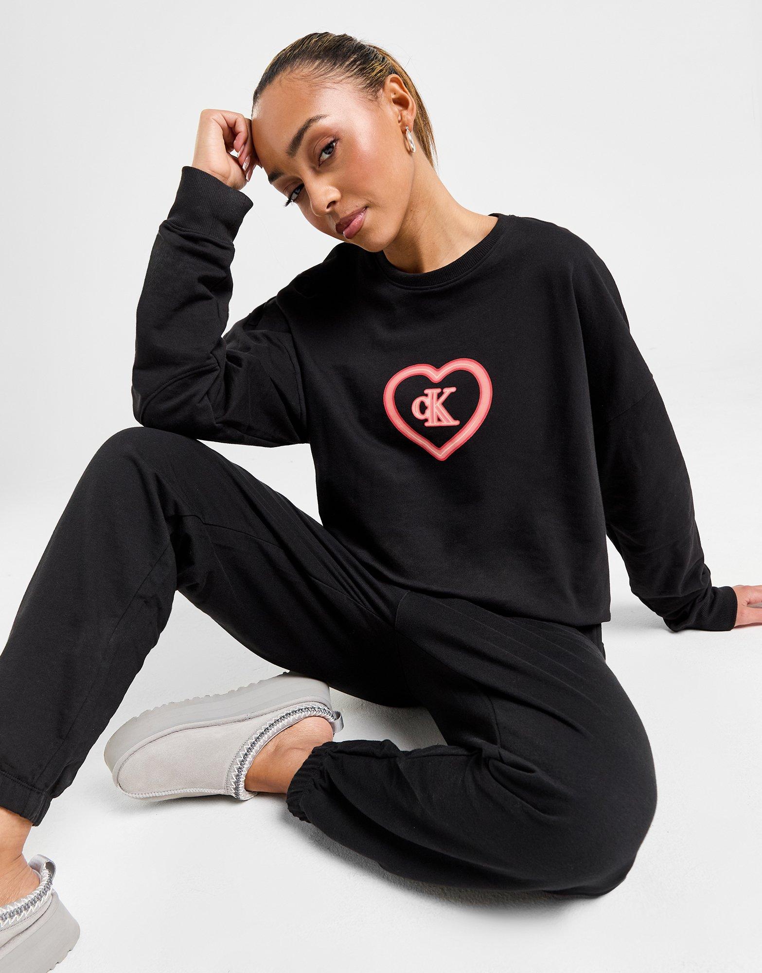 Black Calvin Klein 1996 Vday Crew Sweatshirt