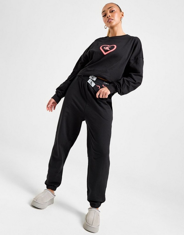 Calvin Klein Modern Cotton Loungewear Black Joggers