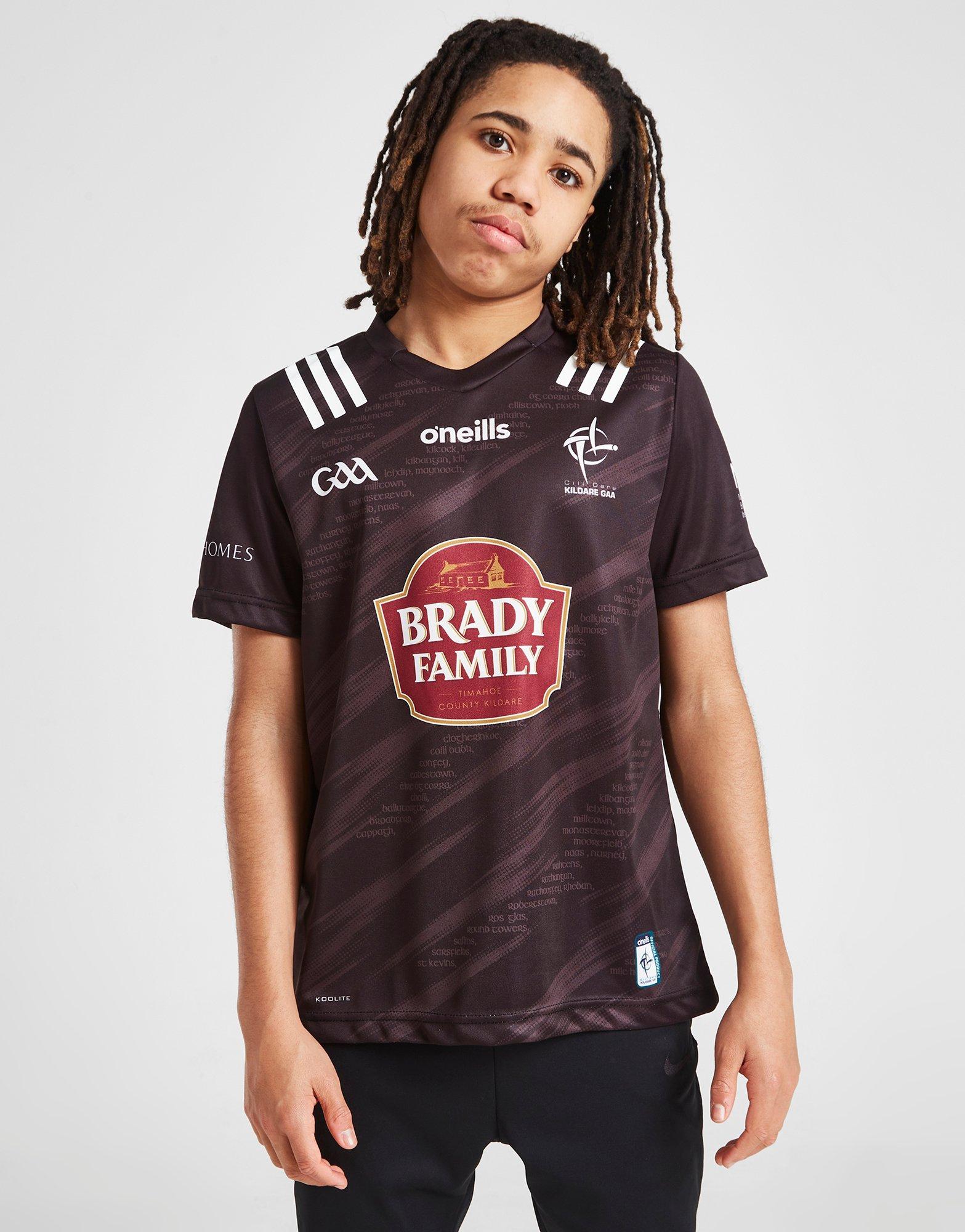 Black O'Neills GAA Kildare 2023 Home Goalkeeper Jersey Junior