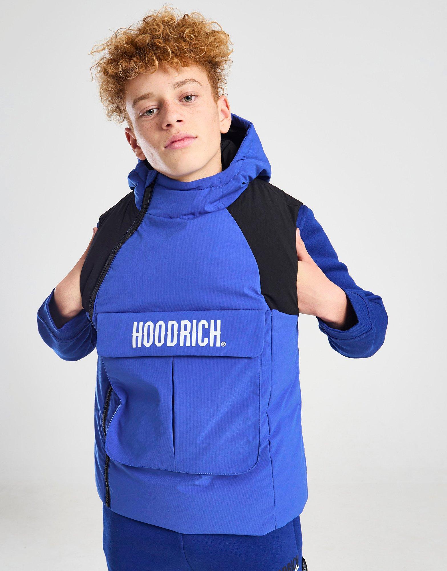 Blue Hoodrich Observe Gilet Junior JD Sports Malaysia