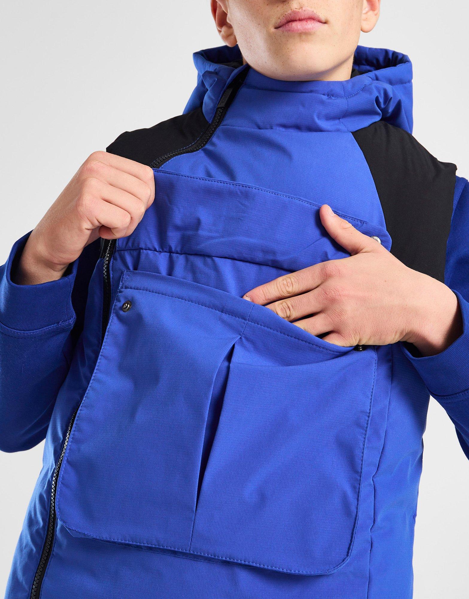 Blue Hoodrich Observe Gilet Junior JD Sports UK