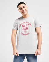 Official Team T-Shirt West Ham United FC Claret And Blue Army Homme