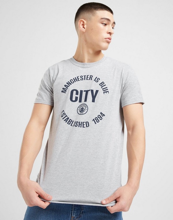 Official Team Manchester City FC Manchester Is Blue T-Shirt