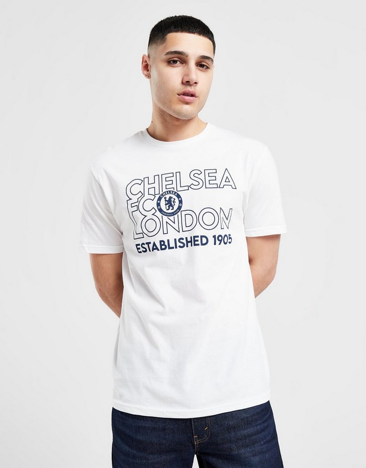 Official Team T-shirt Chelsea FC Stack Homme