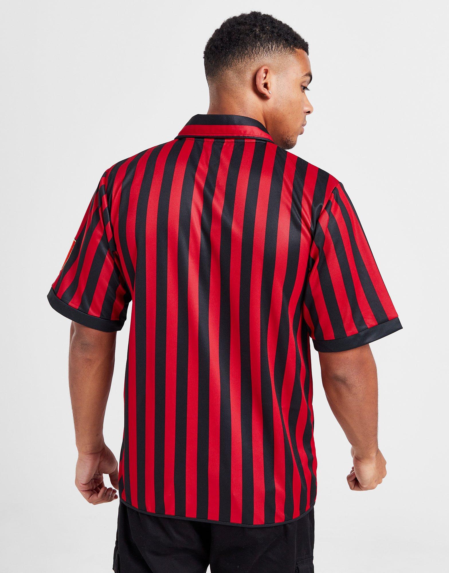 Red Score Draw AC Milan Centenary Retro Home Shirt - JD Sports Global