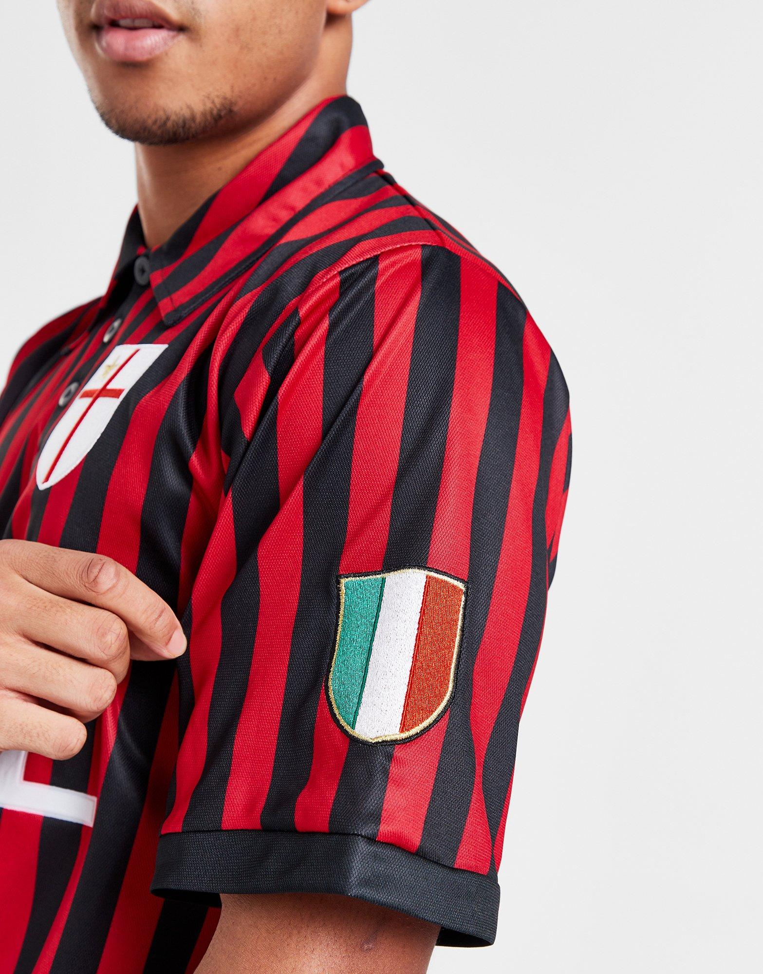 Red Score Draw AC Milan Centenary Retro Home Shirt - JD Sports Global