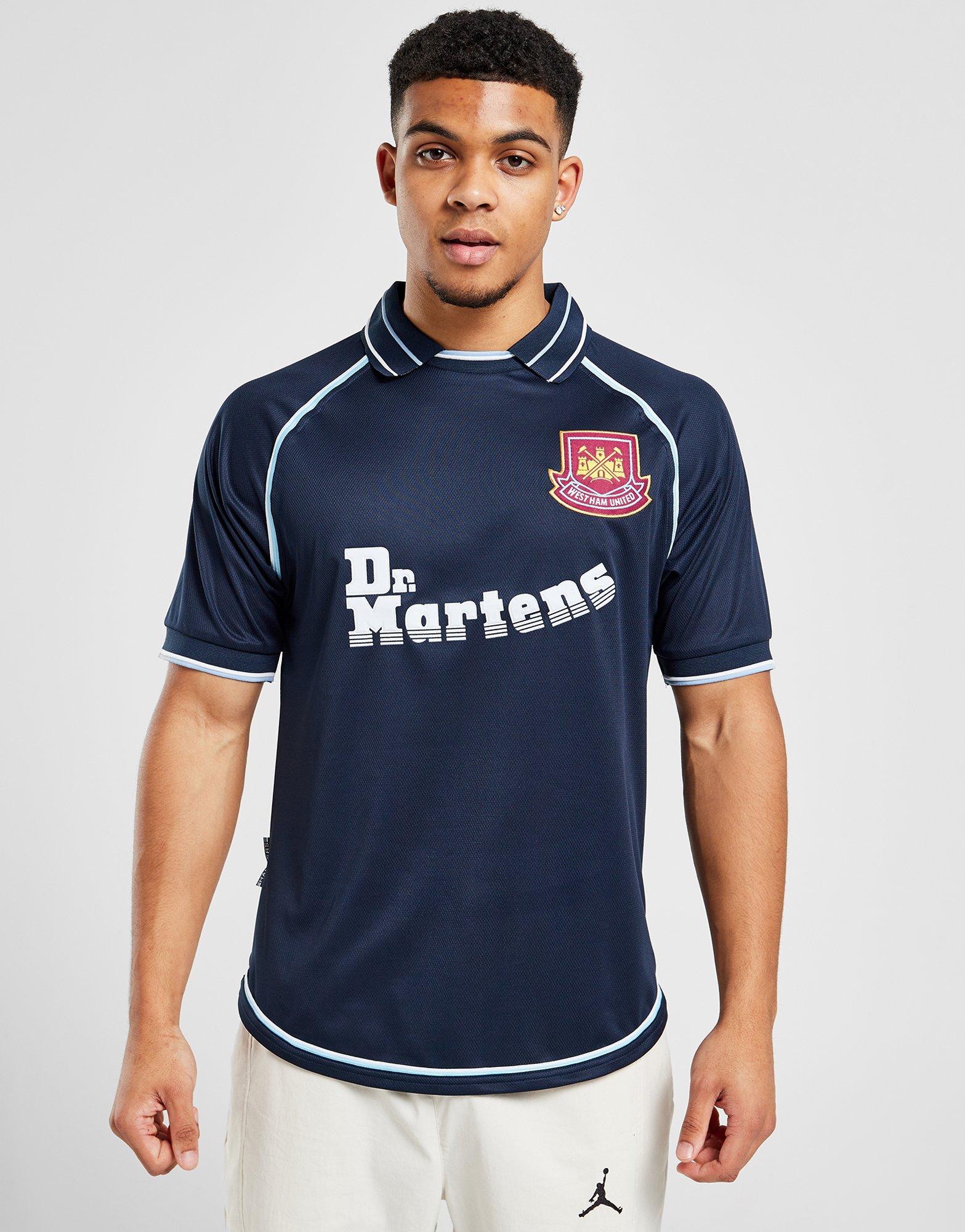 Score Draw West Ham United FC 2000 Retro Away Shirt