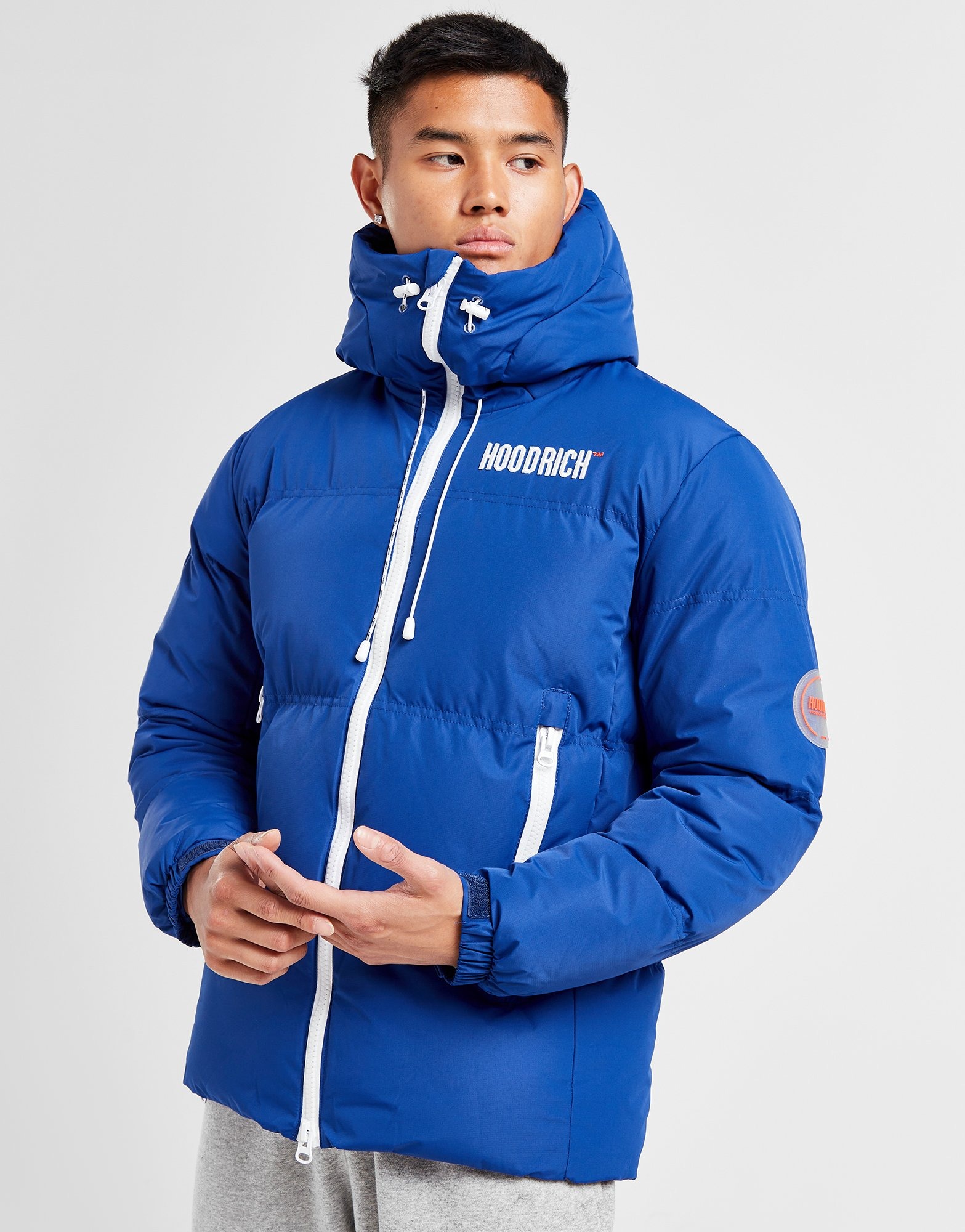 Blue Hoodrich Circuit Puffer Jacket JD Sports Malaysia