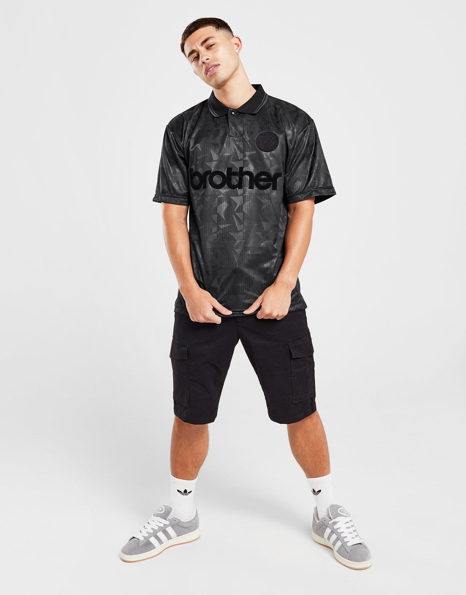 【タグ付新品】 マンチェスターシティ 1990 Blackout Shirt Manchester City 1990 Black Out Shirt - Football Shirt