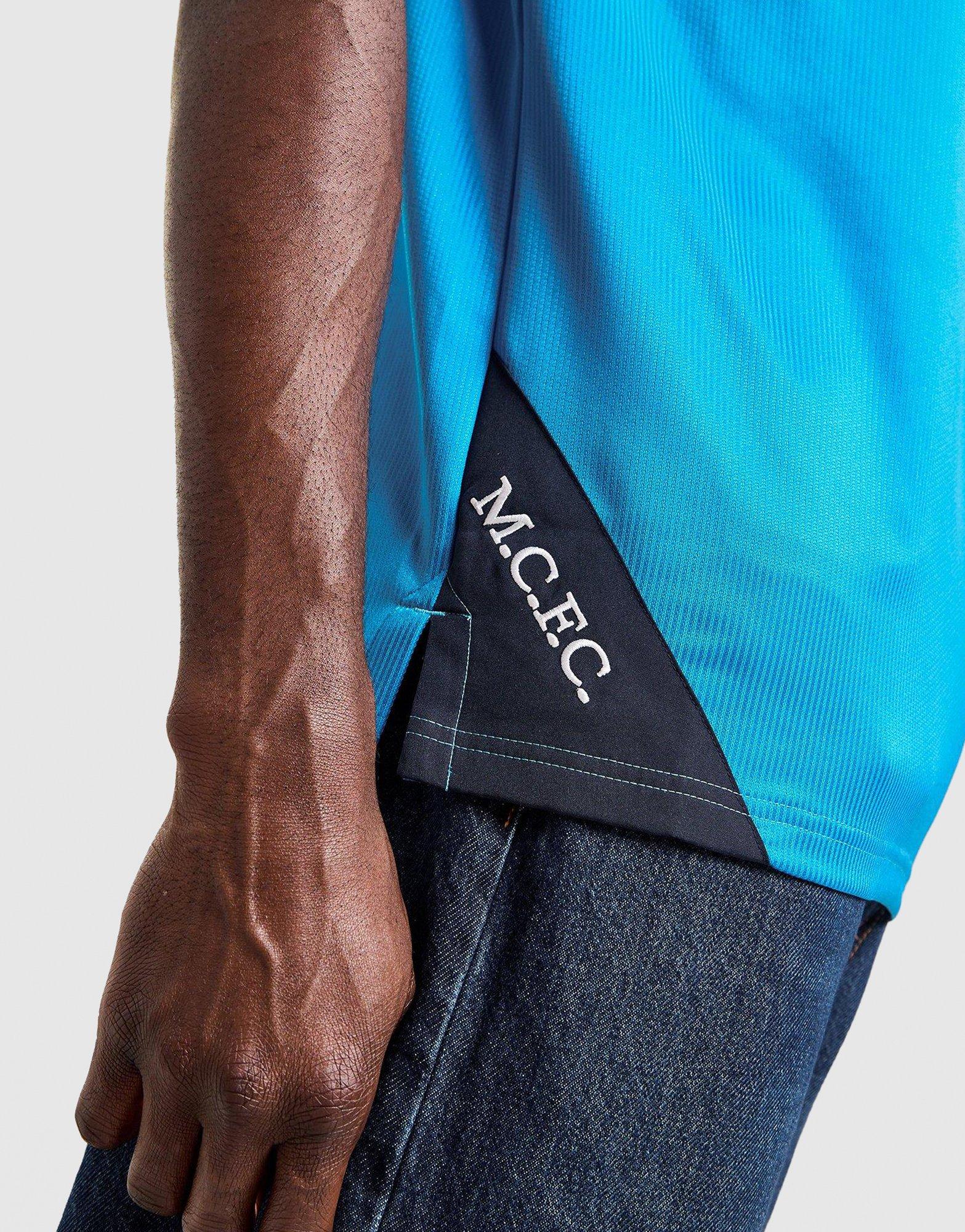 Score Draw Maillot Domicile Manchester City Fc 00' Retro Homme