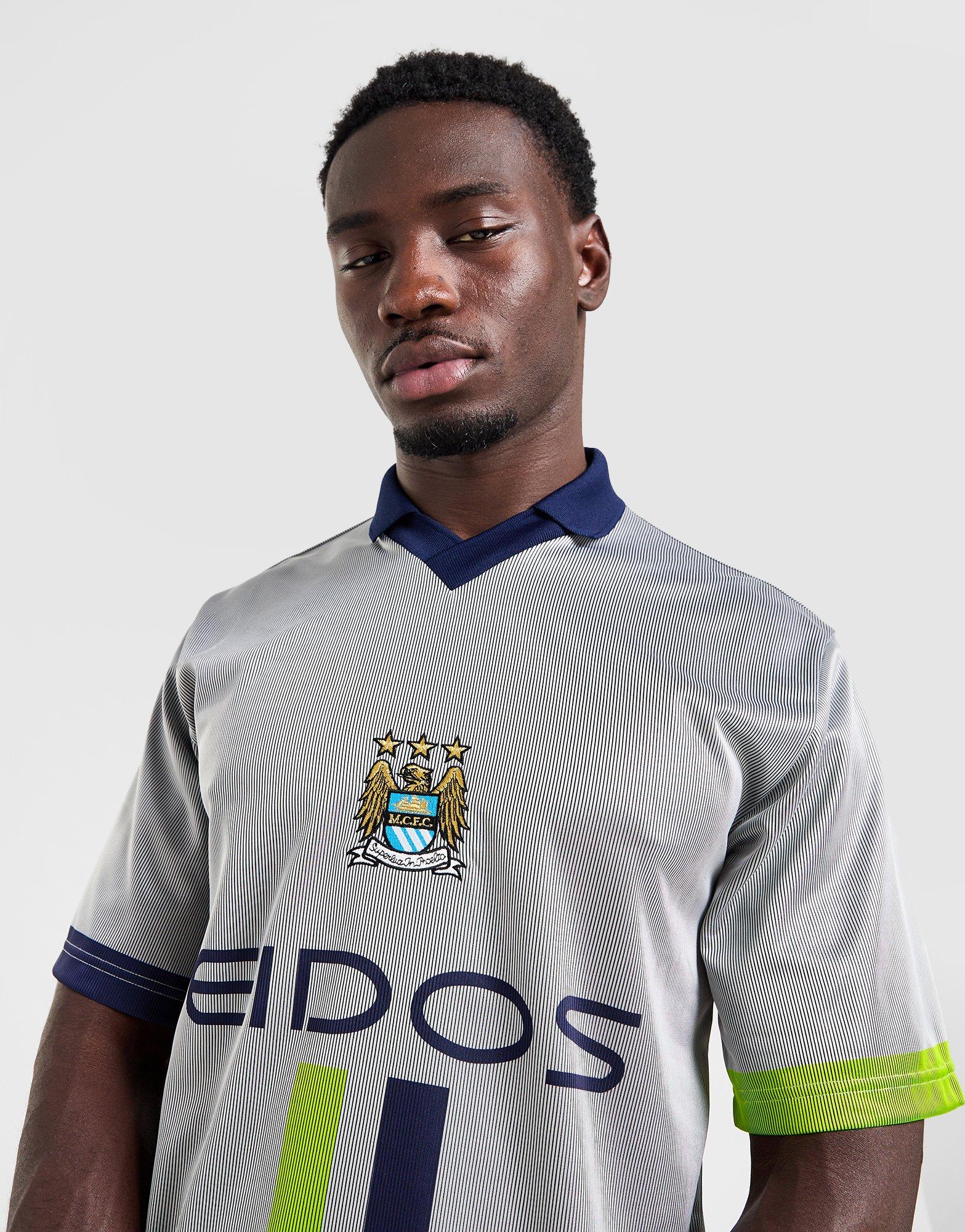 Score Draw Maillot Extérieur Manchester City FC '00 Retro Homme