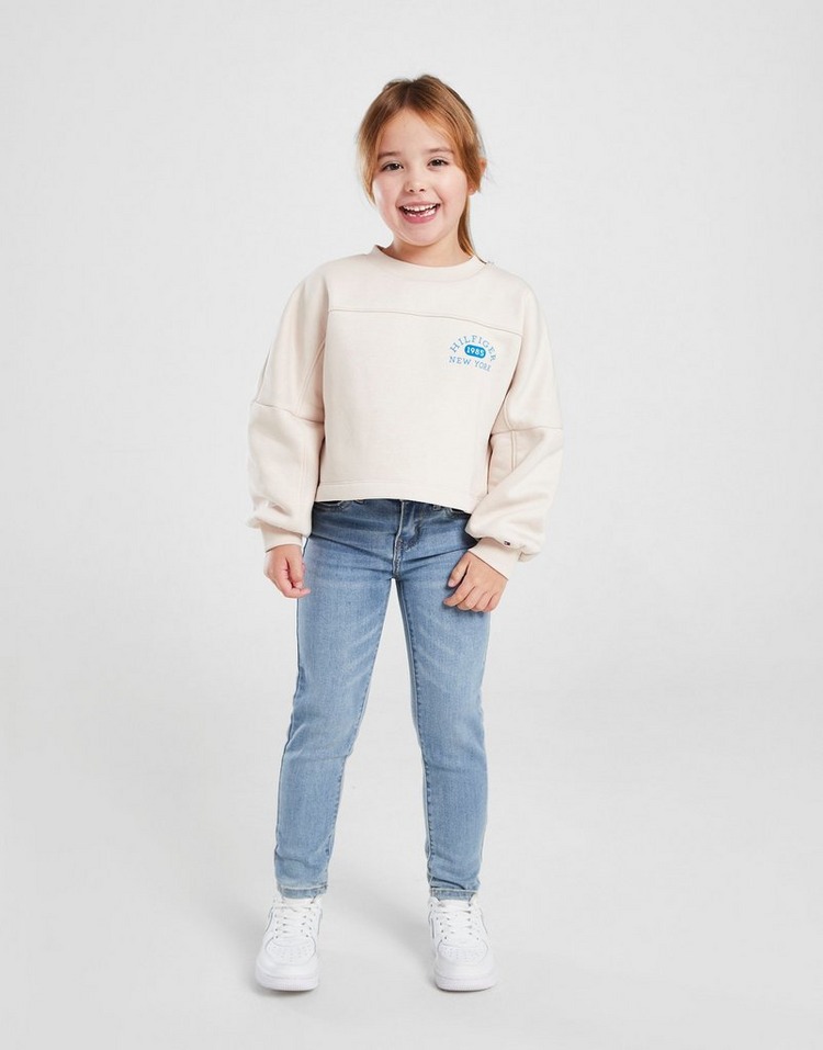 Tommy Hilfiger Girls' Varsity Crew Sweatshirt Children