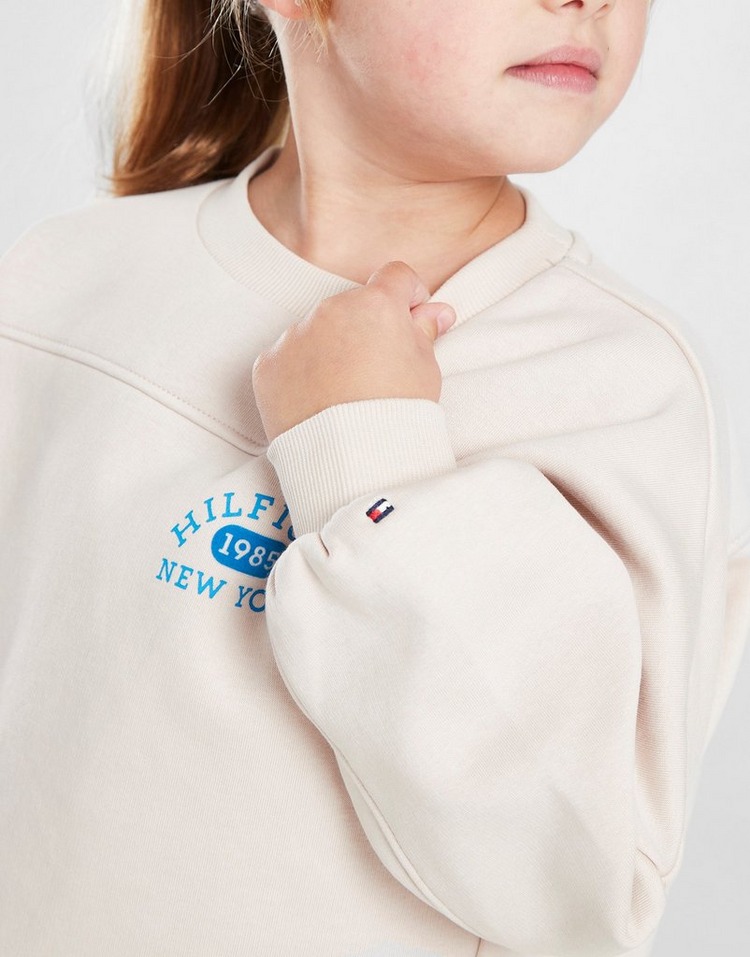 Tommy Hilfiger Girls' Varsity Crew Sweatshirt Children