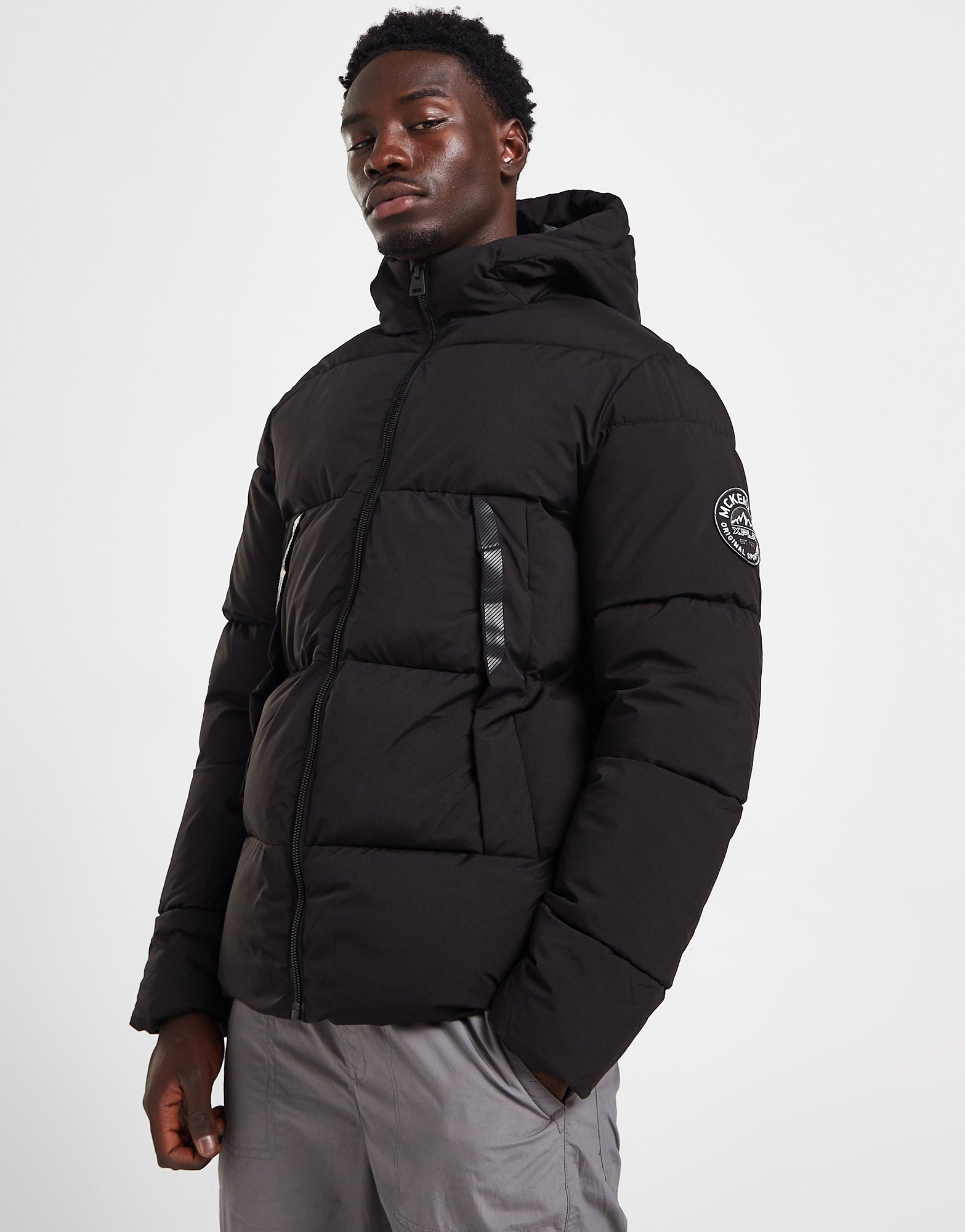 Black McKenzie Exert Jacket | JD Sports Malaysia