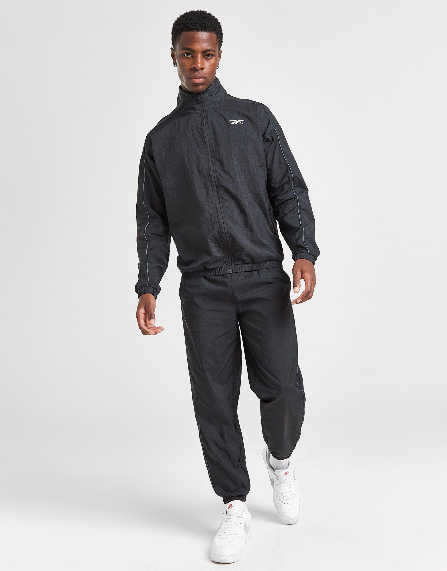 Black Reebok Poly Tracksuit - JD Sports Global