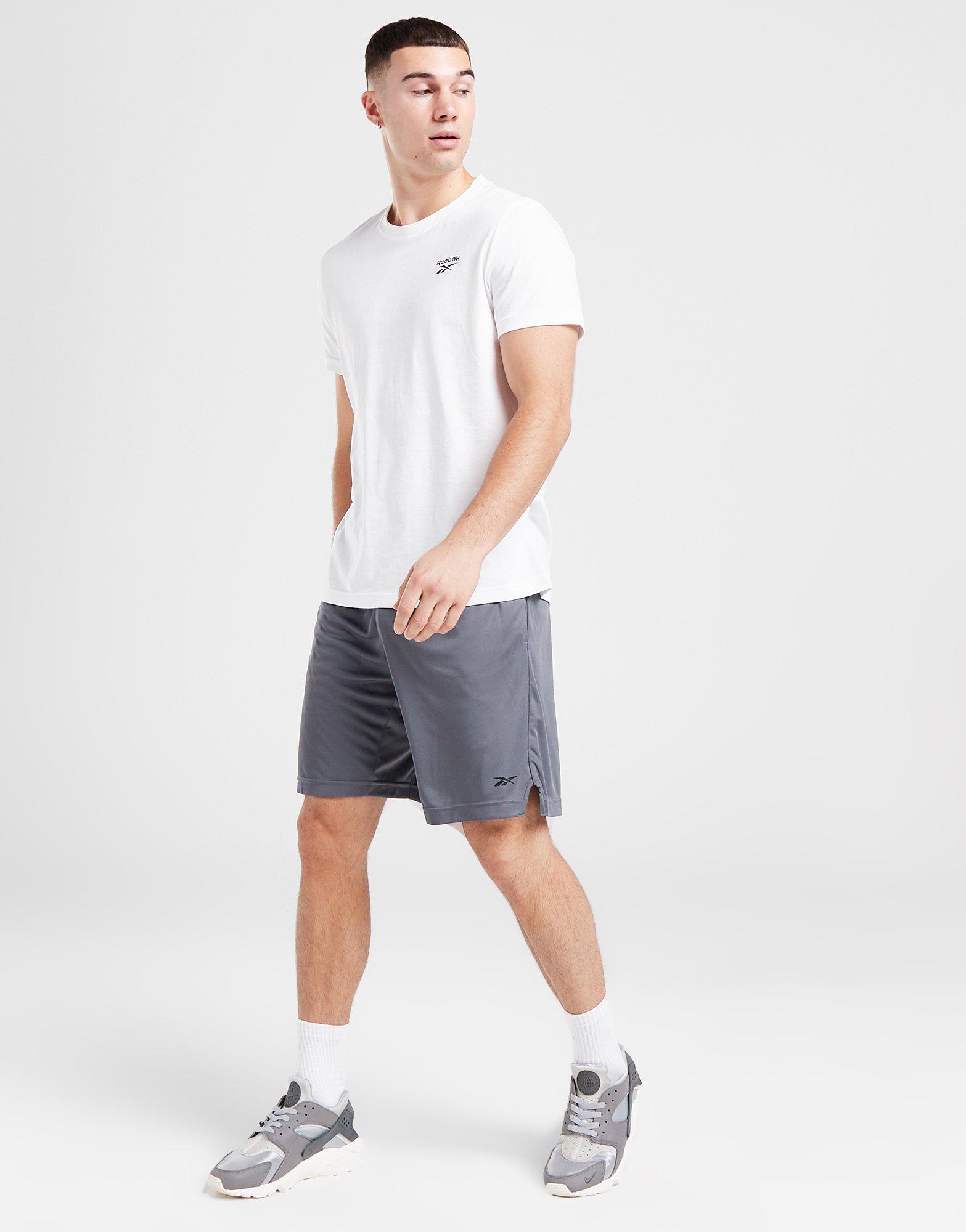 Grey Reebok Run Shorts JD Sports UK