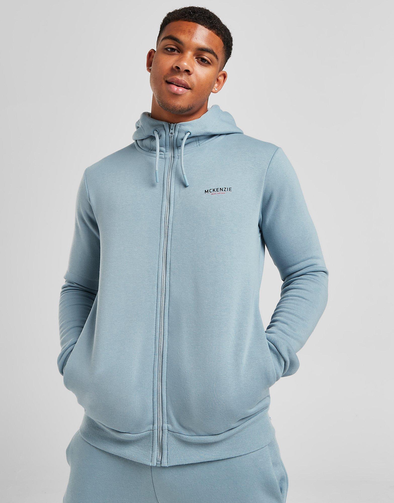 Blue McKenzie Essential Edge Full Zip Hoodie - JD Sports Global