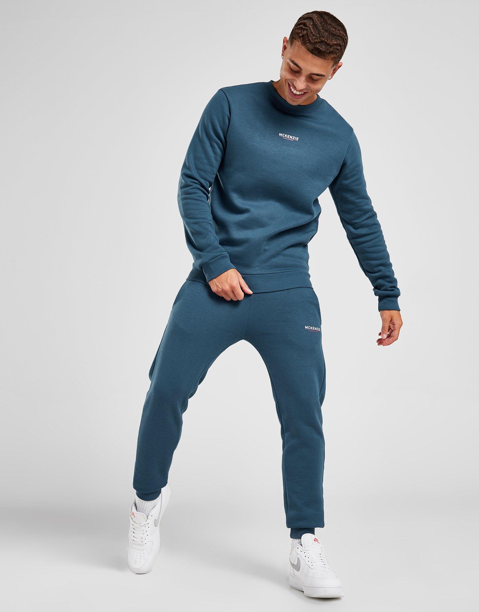 Blue McKenzie Essential Edge Cargo Overhead Tracksuit - JD Sports NZ