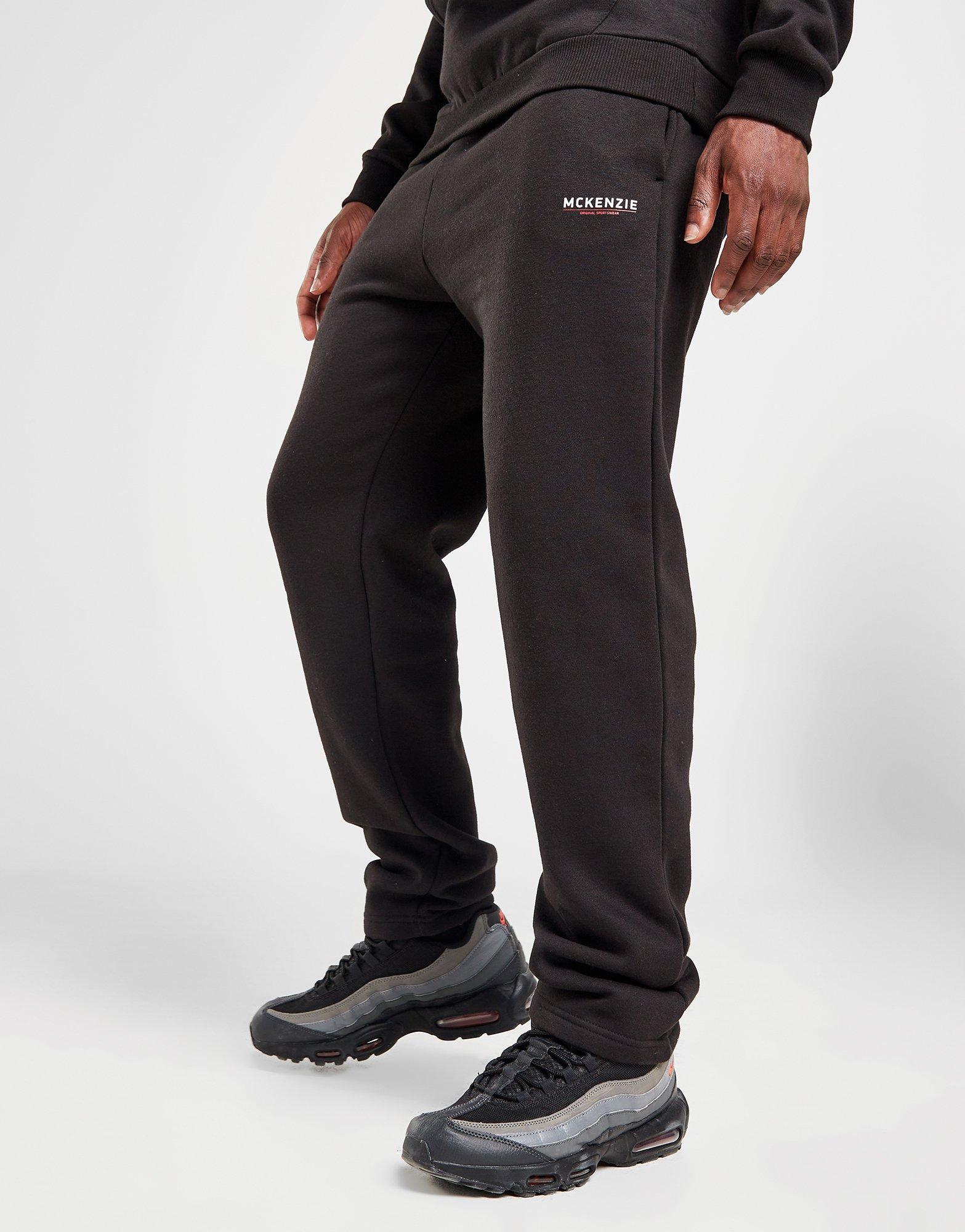 Buy Black Open Hem Joggers XL, Sportswear