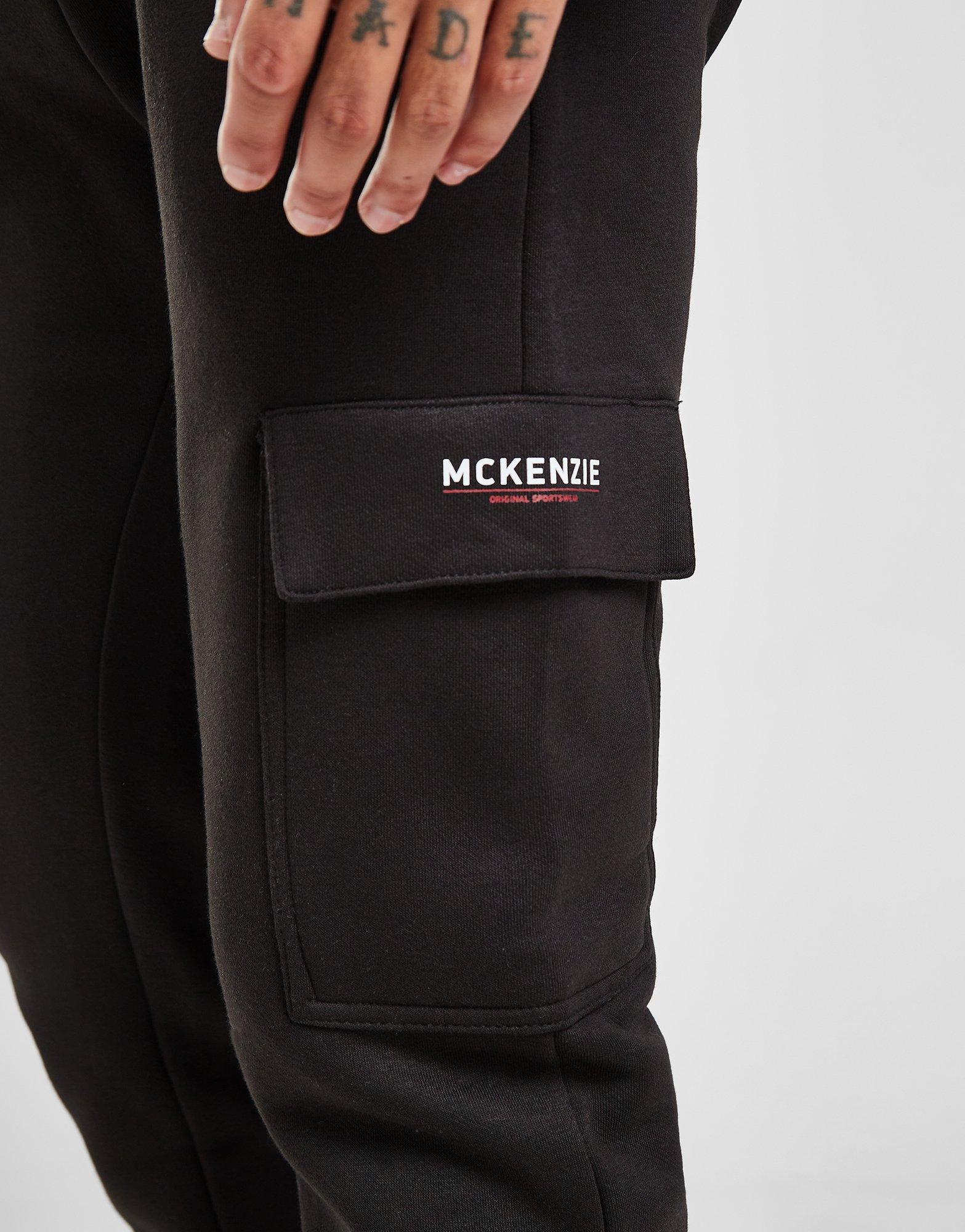 McKenzie Jogging Essential Edge Cargo Homme Noir- JD Sports France