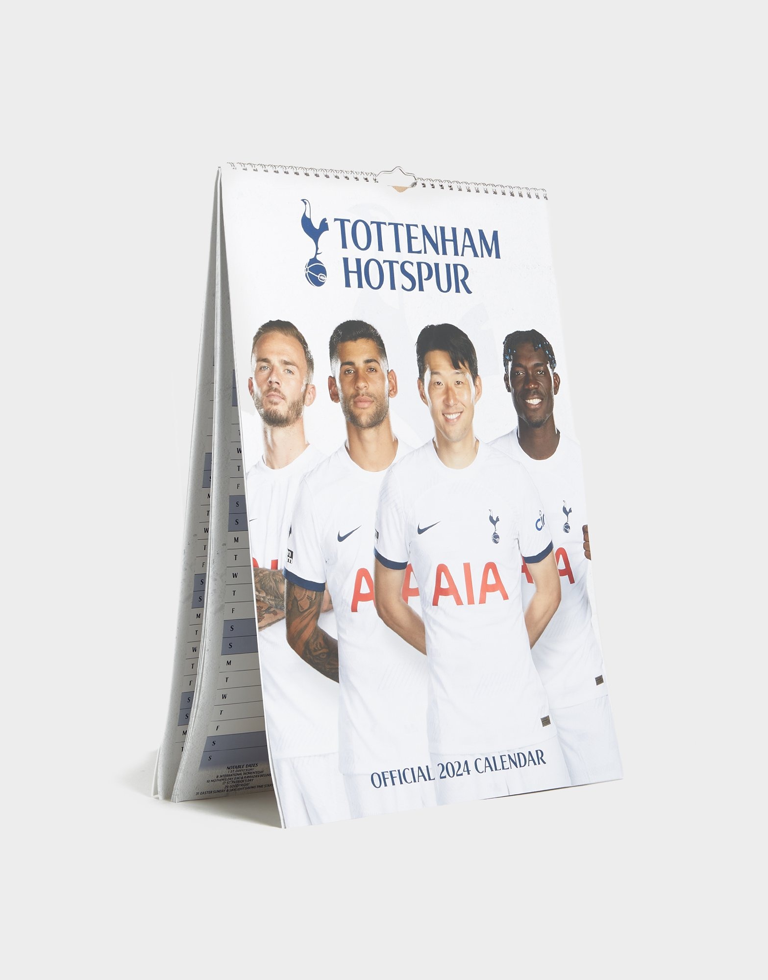 Tottenham Hotspur FC - 2024 Wall Calendar by Danilo Promotions