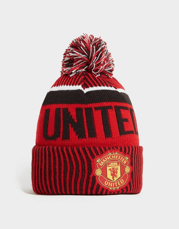 New Era Manchester United FC Pom Beanie Hat Junior