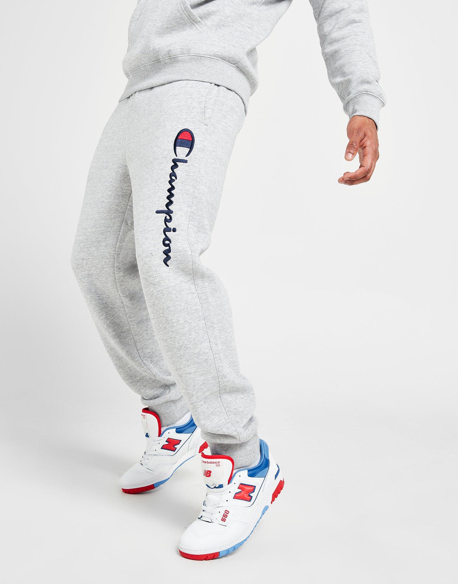 Champion online tracksuit grey