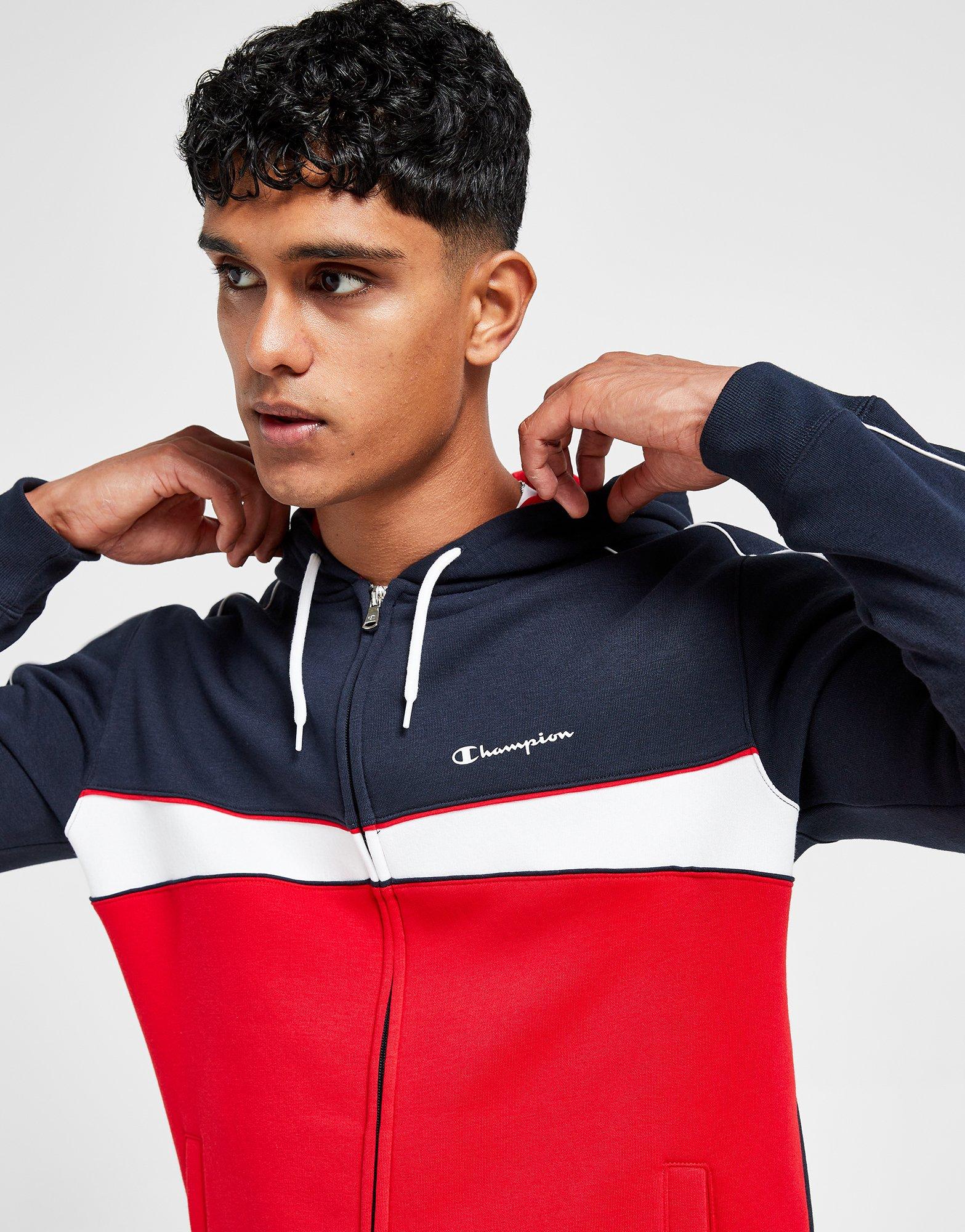 Black and clearance red champion jacket