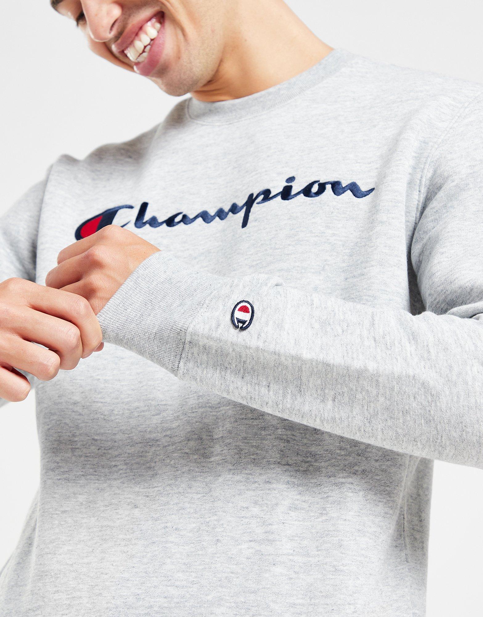 Champion Legacy Large Logo Crew Sweatshirt