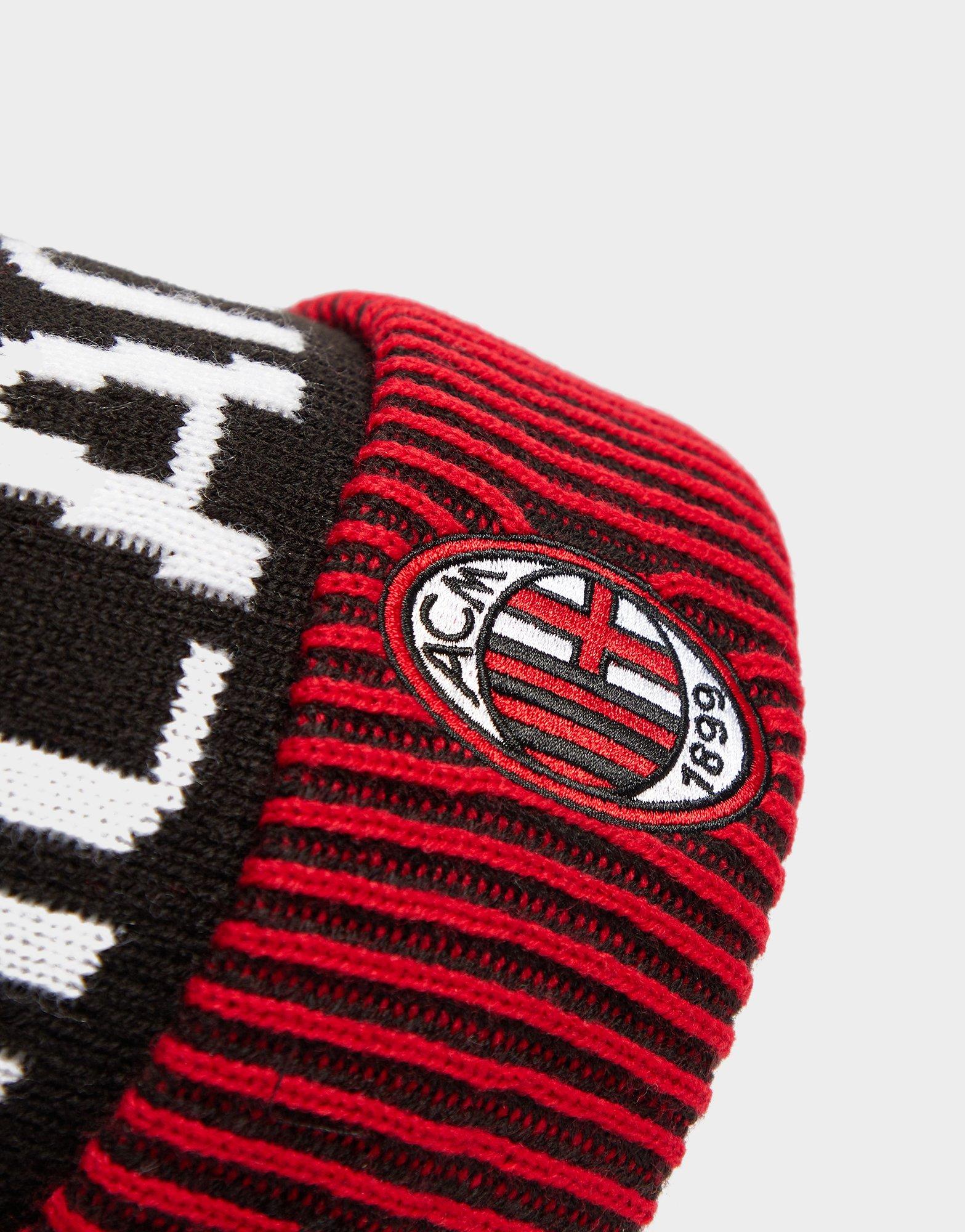 New Era Berretto Pom AC Milan in Rosso