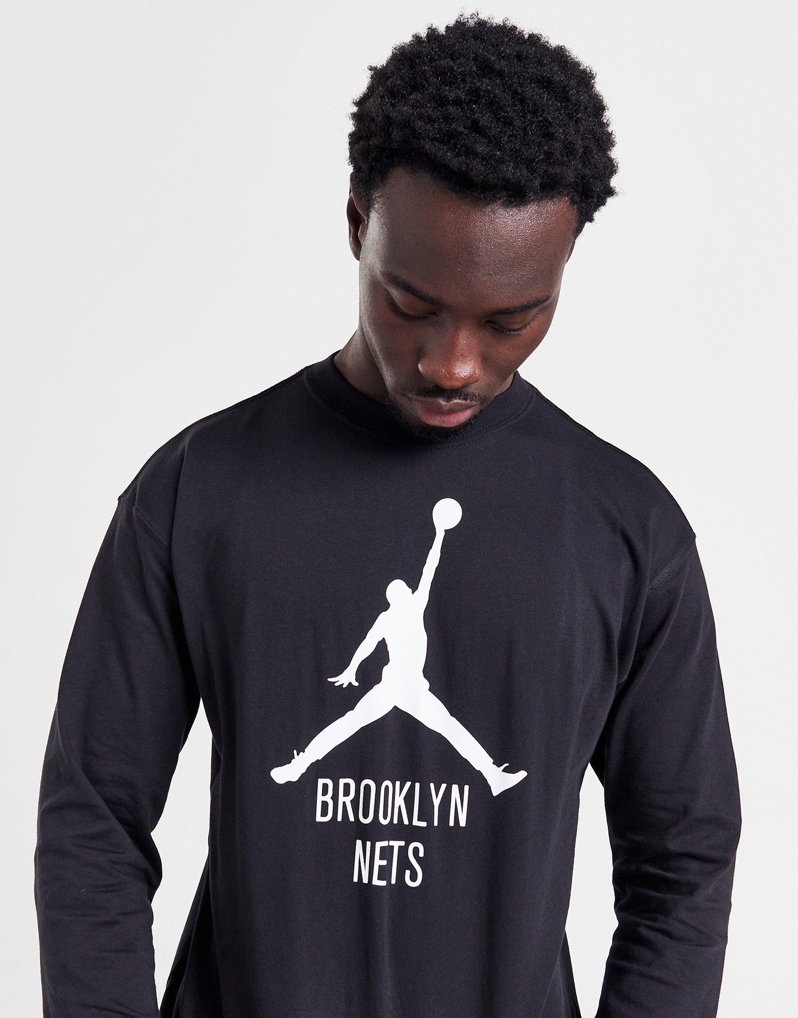 Nets long 2024 sleeve shirt