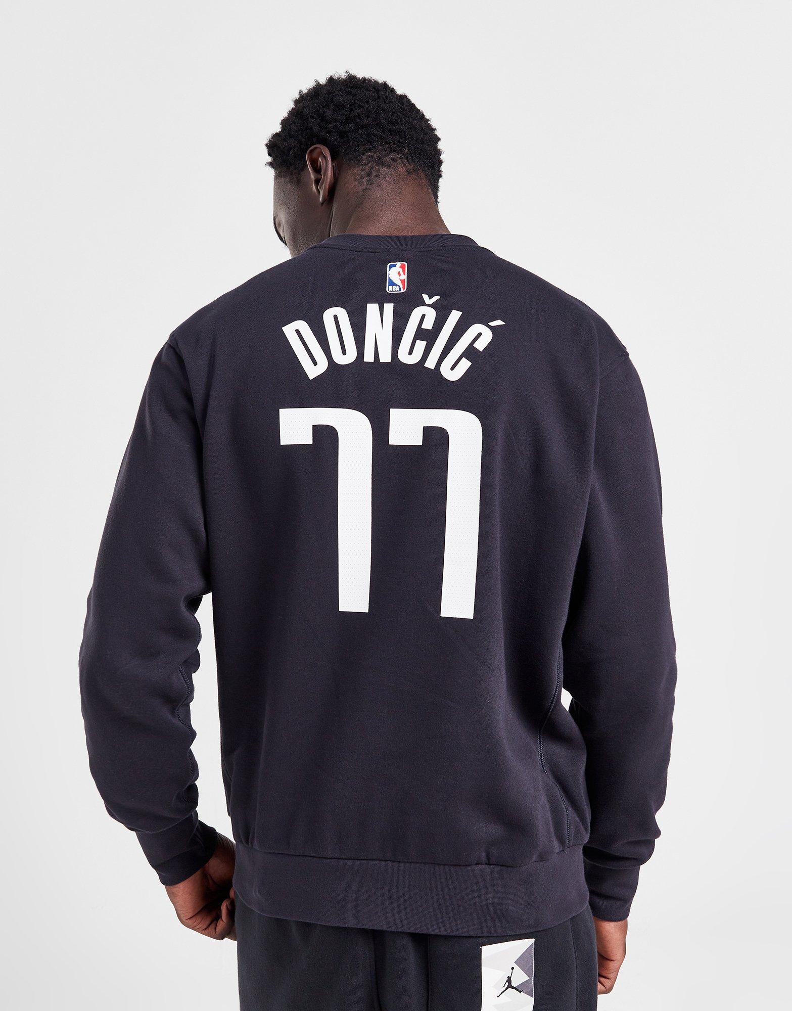Jordan NBA Dalla Mavericks Doncic #77 Crew Sweatshirt