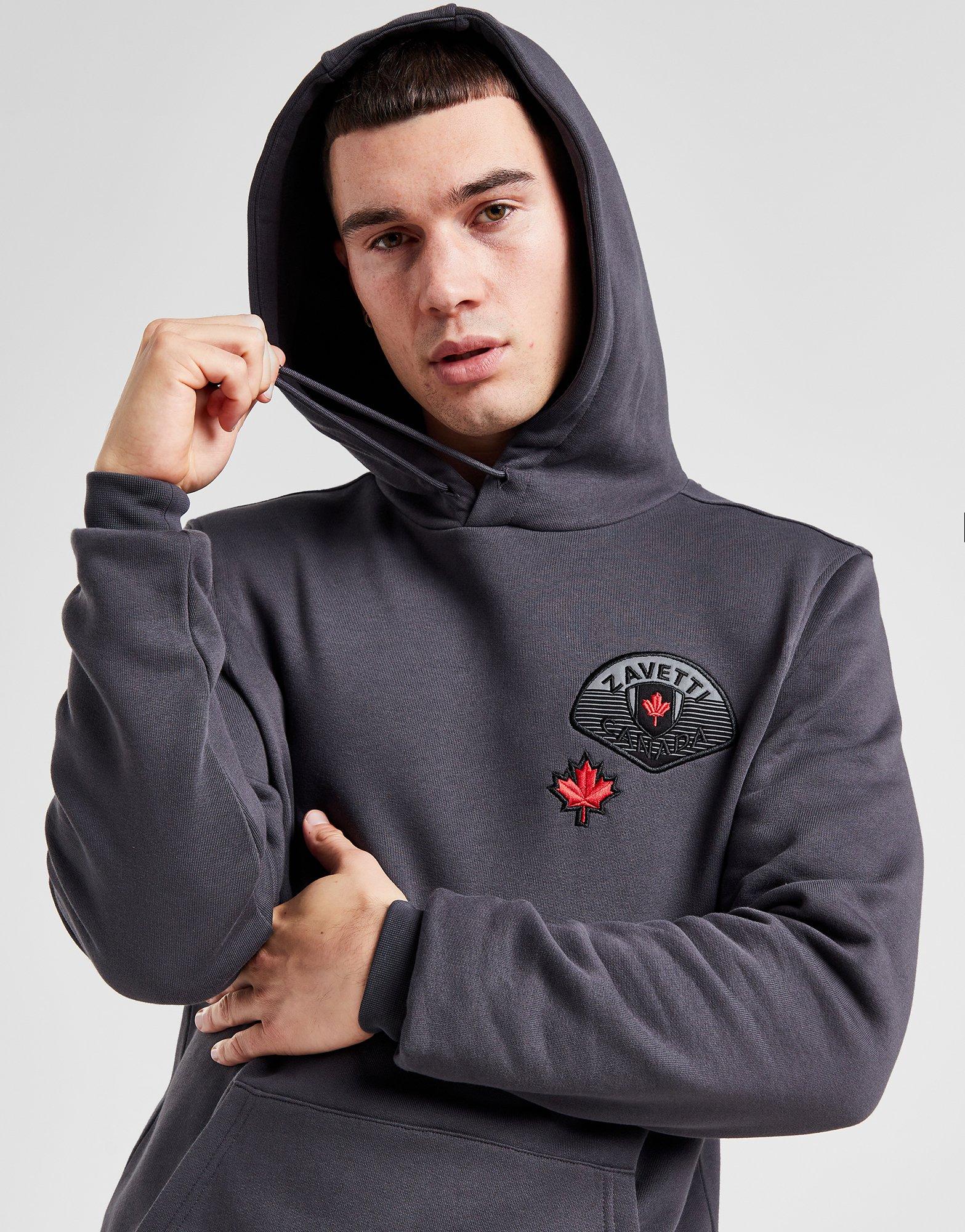 Zavetti canada hoodie online grey