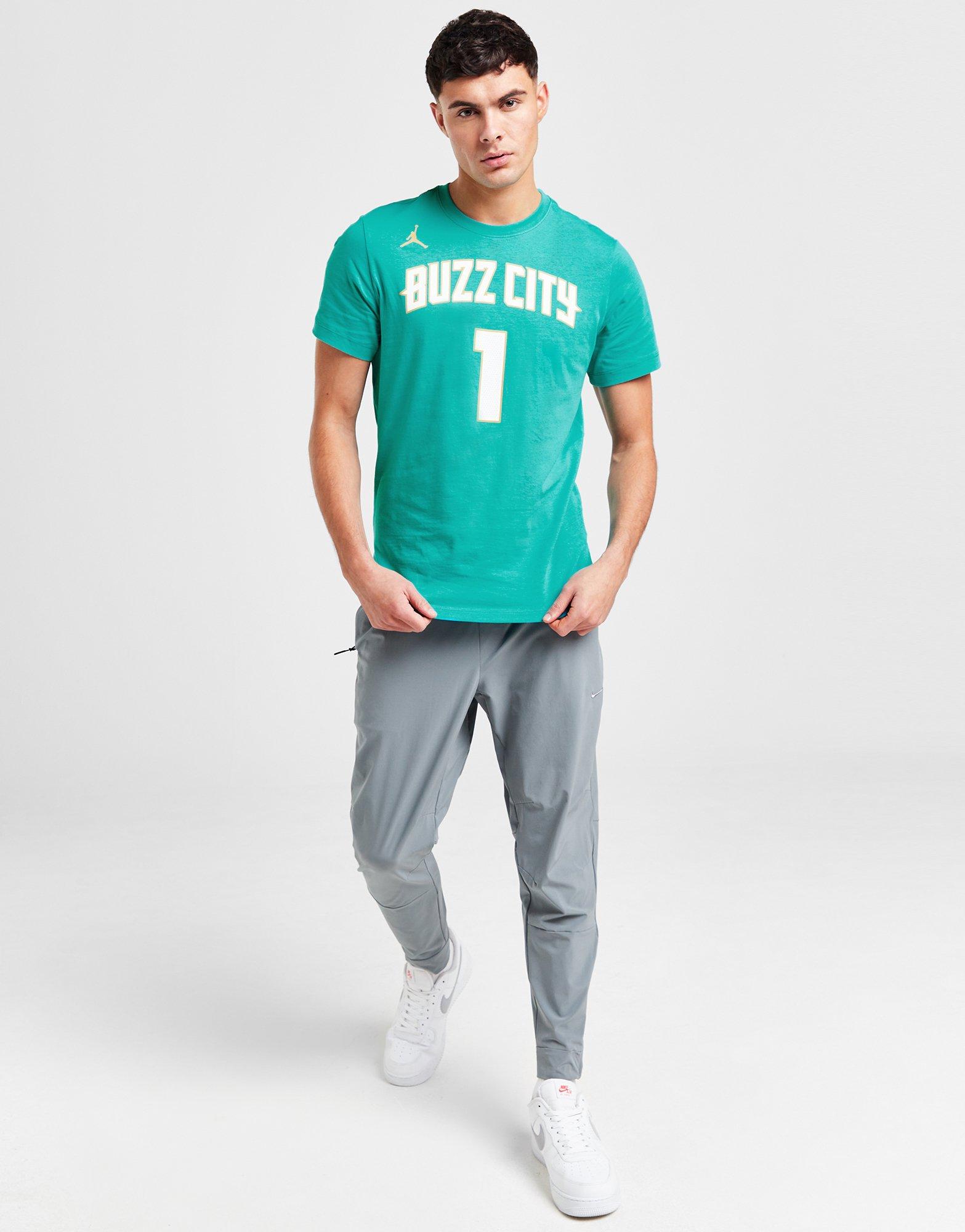 Jordan NBA Charlotte Hornets Ball #1 T-Shirt