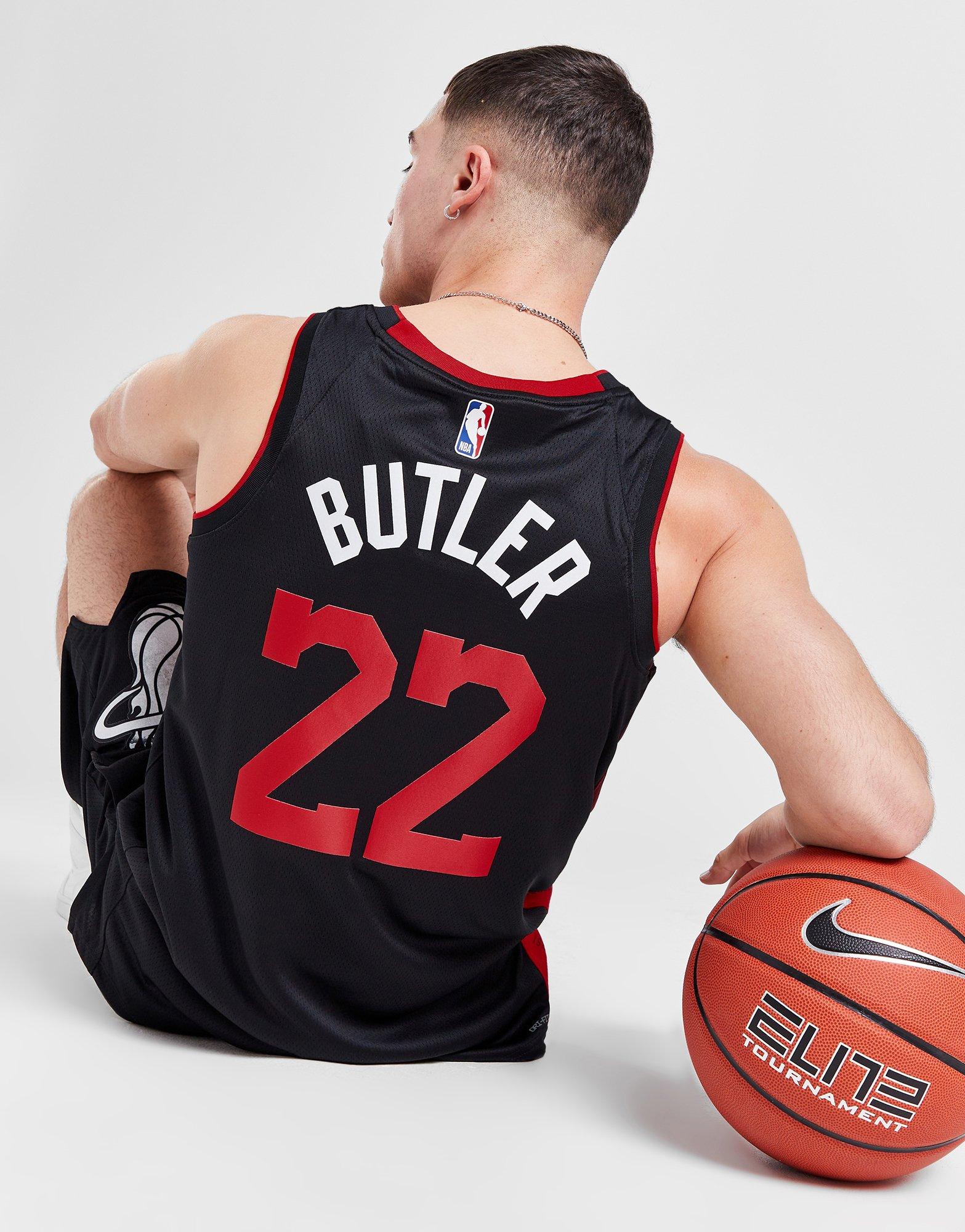 Black Nike NBA Miami Heat 2023/24 Butler #22 Jersey - JD Sports Global