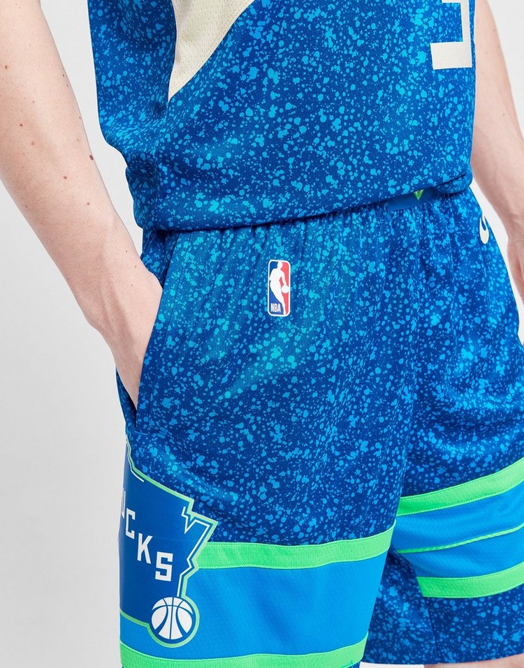 Nike NBA Milwaukee Bucks 2023/24 City Edition Shorts